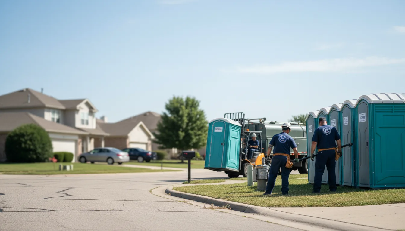 Porta Potty Rental in Gladstone, IL near me